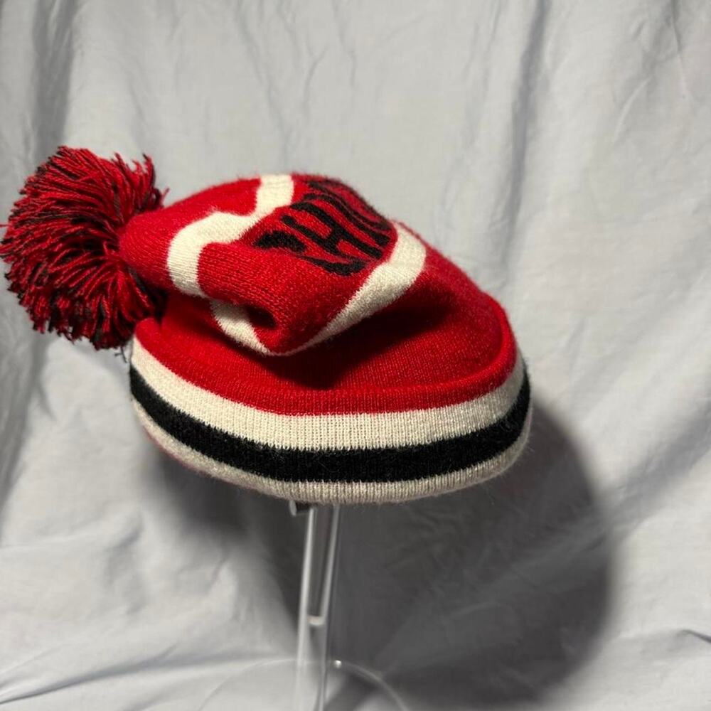 Chicago knit beanie featuring a